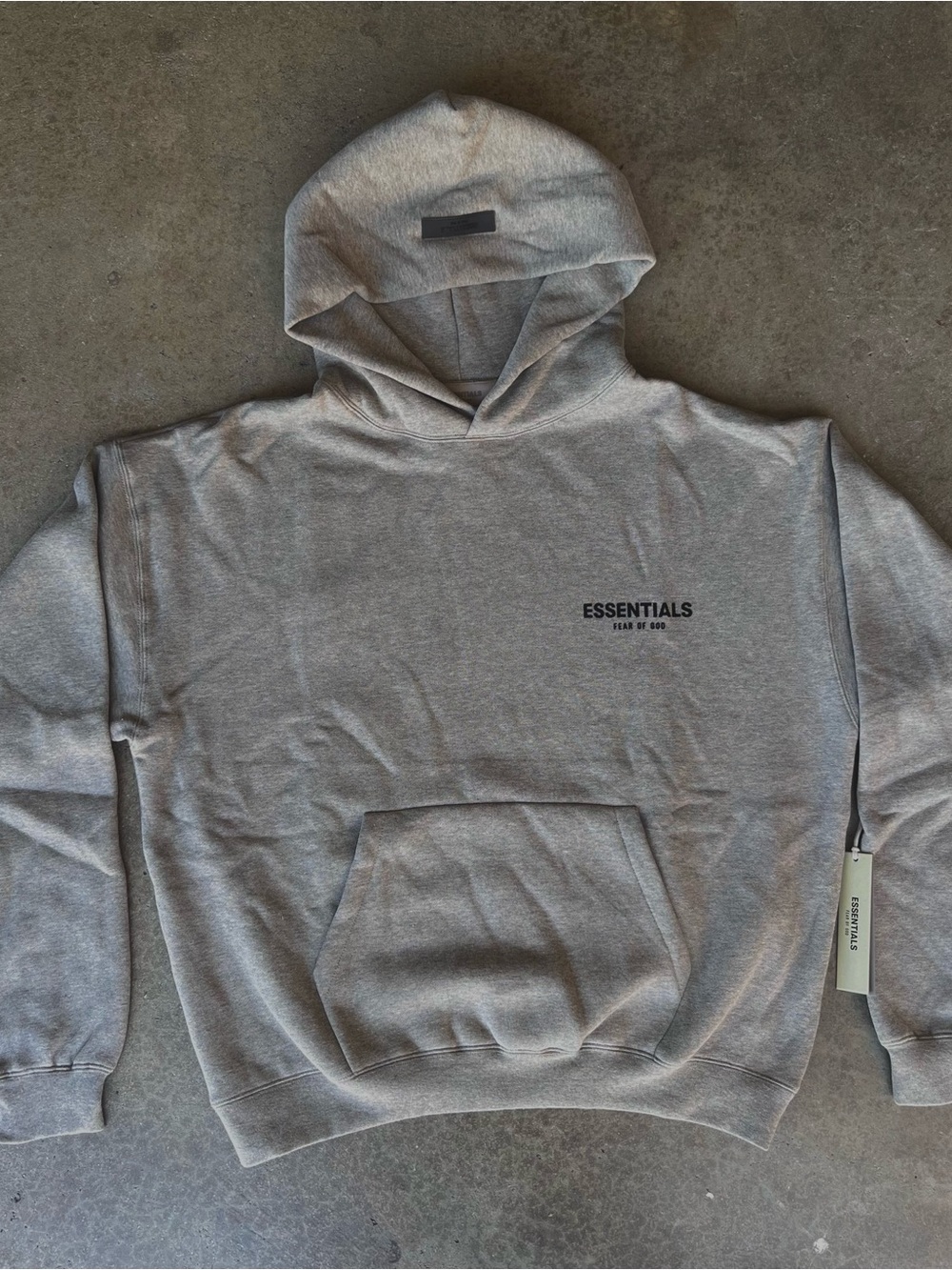 Fear of God Essentials SS22 Dark Oat Hoodie